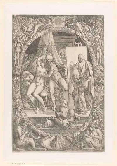 Apelles schildert Alexander de Grote en Campaspe