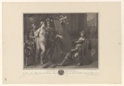 Apelles schildert Campaspe