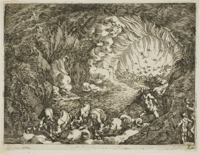 Apocalyptic Vision with Sea Gods