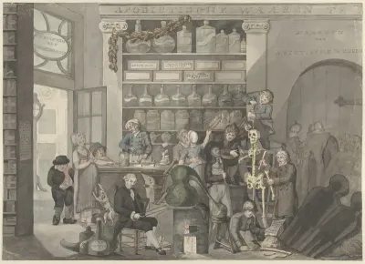 Apodictische Waaren, allegorie op de filosofie van Kant