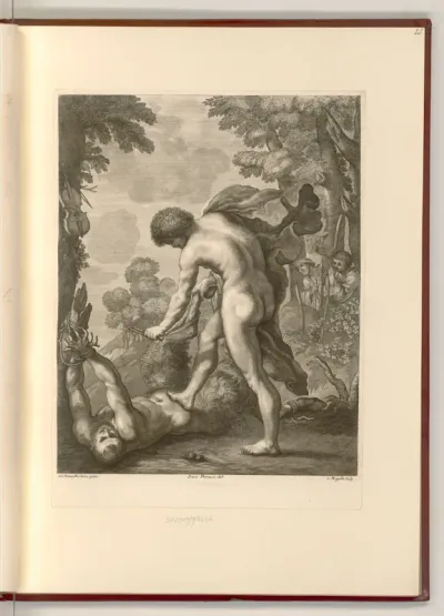 Apoll schindet Marsyas