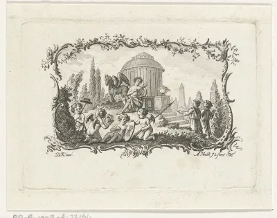 Apollo als god van de kunsten