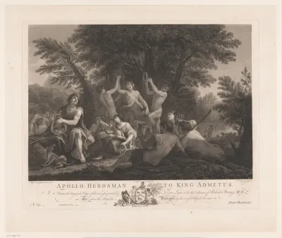Apollo als herder van koning Admetus