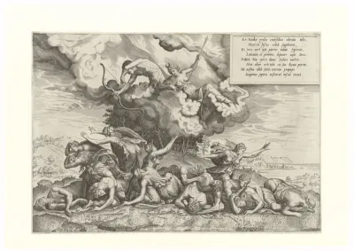 Apollo and Artemis Killing Niobe's Children
