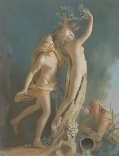 Apollo and Daphne, after Lorenzo Bernini’s Marble Group in the Galleria Borghese, Rome
