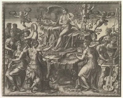Apollo and the Muses