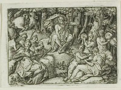 Apollo and the Muses