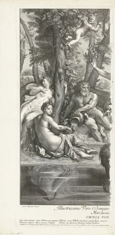 Apollo en Daphne (linker deel)