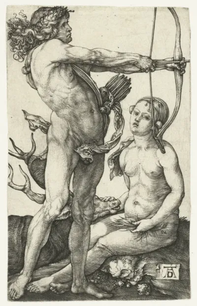 Apollo en Diana
