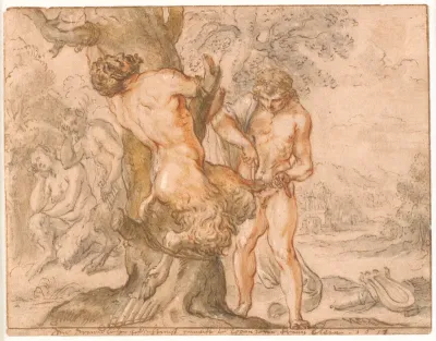 Apollo flår Marsyas