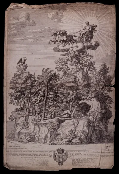 Apollo in his chariot