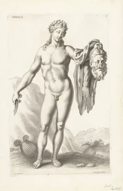 Apollo met de huid van Marsyas