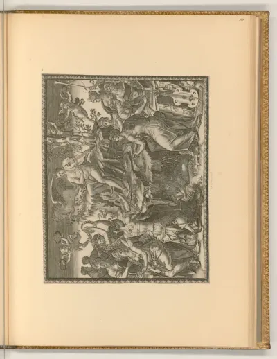 Apollo mit den Musen