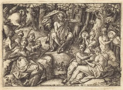 Apollo on Mount Parnassus