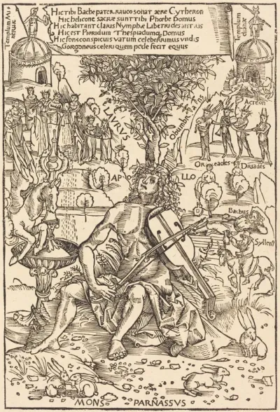 Apollo on Parnasus