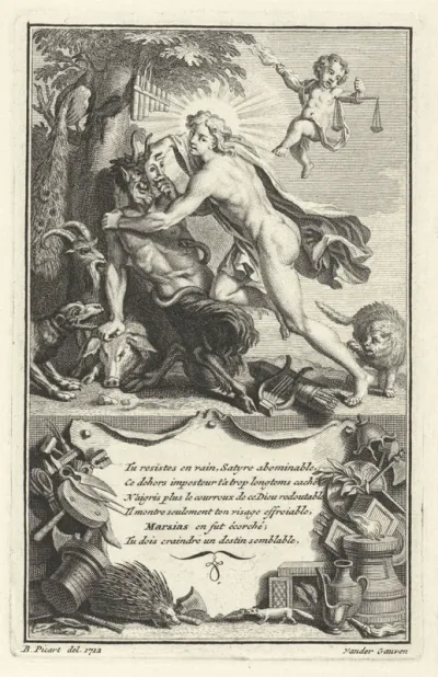Apollo ontmaskert Marsyan