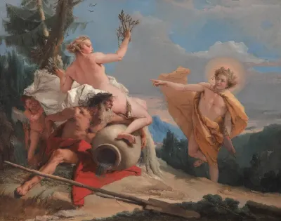 Apollo Pursuing Daphne