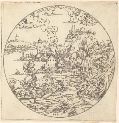 Apollo Pursuing Daphne