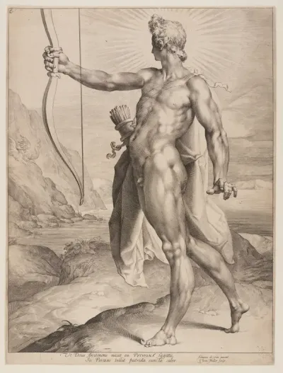 Apollo Slaying the Python