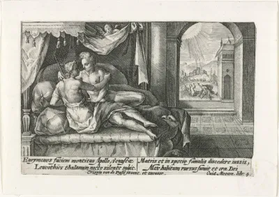 Apollo verleidt Leucothea