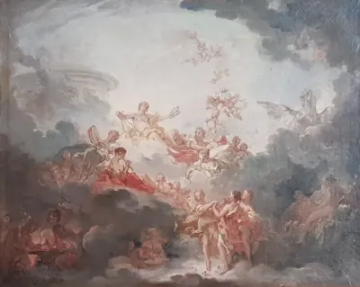 Apollon couronnant les arts