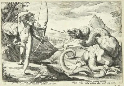 Apollon dræber Python