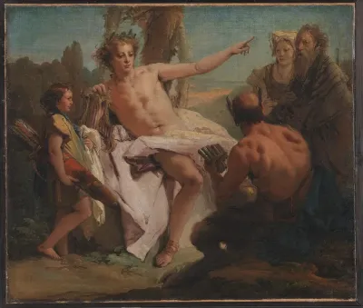 Apollon og Marsyas