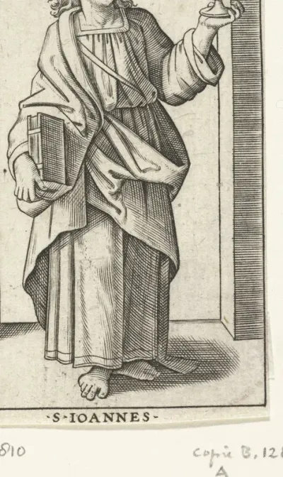 Apostel Johannes de Evangelist met miskelk