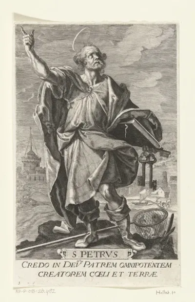 Apostel Petrus met sleutels