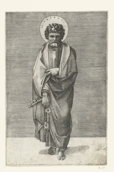 Apostel Petrus met sleutels