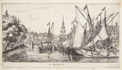 Appelmarkt i Amsterdam