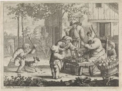 Appelverkoopster