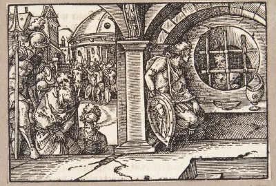 Appius Claudius føres til fængslet