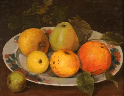 "Apples gathered in Dr Jenner's garden"