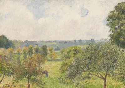 Après la pluie, automne, Éragny