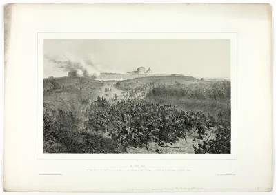 April 30, 1849, from Souvenirs d’Italie: Expédition de Rome