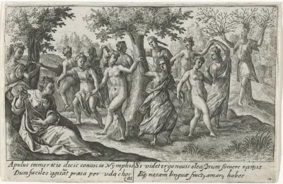 Apulische herder in een olijfboom veranderd