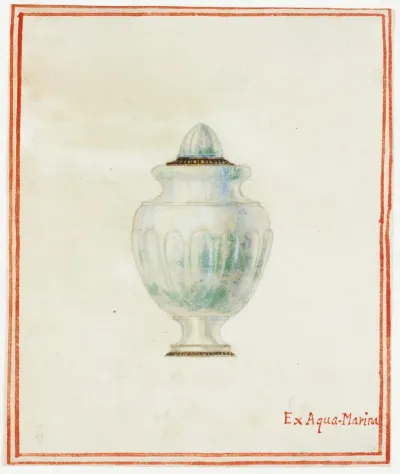 Aquamarine Urn