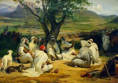 Arab Chieftains in Council (The Negotiator)