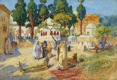 Arab Women's Day in the Cemetery, Bou-Kobrine