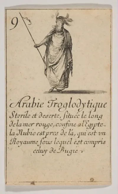 Arabie Troglodytique, from "Jeu de la Géographie"