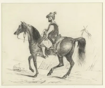 Arabier te paard