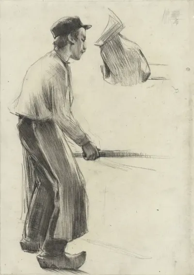 Arbeider aan het werk