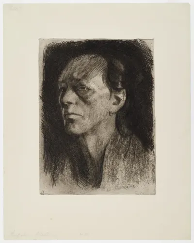 "Arbeiterfrau (mit dem Ohrring)"