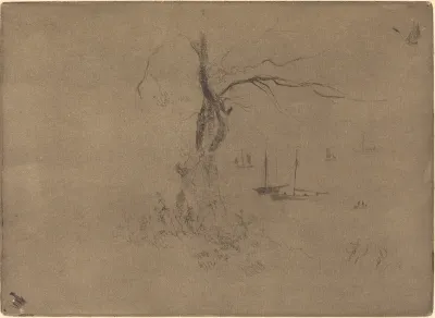 Arbres et Bateaux (Trees and Boats)