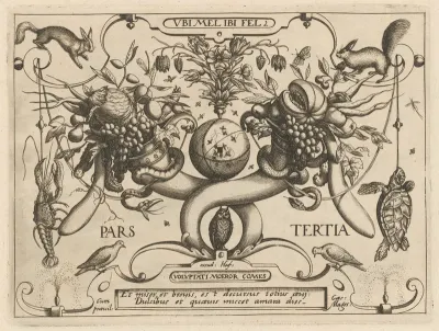 Archetypa studiaque patris Georgii Hoefnagelii [Part 3, Plate 1]