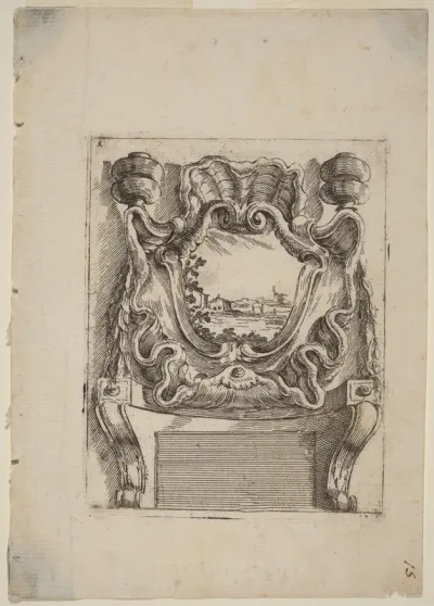 Architectural Motif with a Landscape