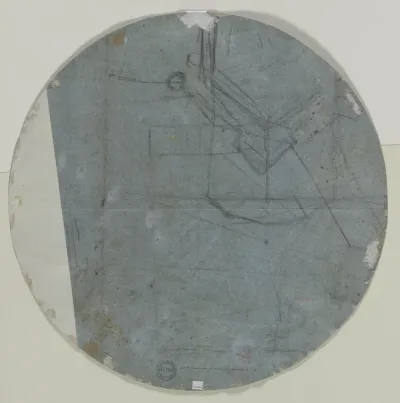 Architectural Sketch(?) (verso)