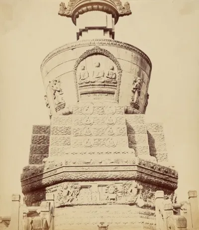 Architectural View of the Lama Temple Near Pekin, October 1860