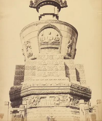 Architectural View of the Lama Temple Near Pekin, October